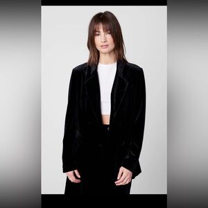 BLANKNYC Last Dance Black Velvet Blazer 🖤 Women’s Medium